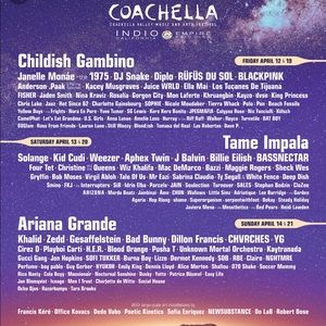 Coachella 2019 weekend 1 pass!!!